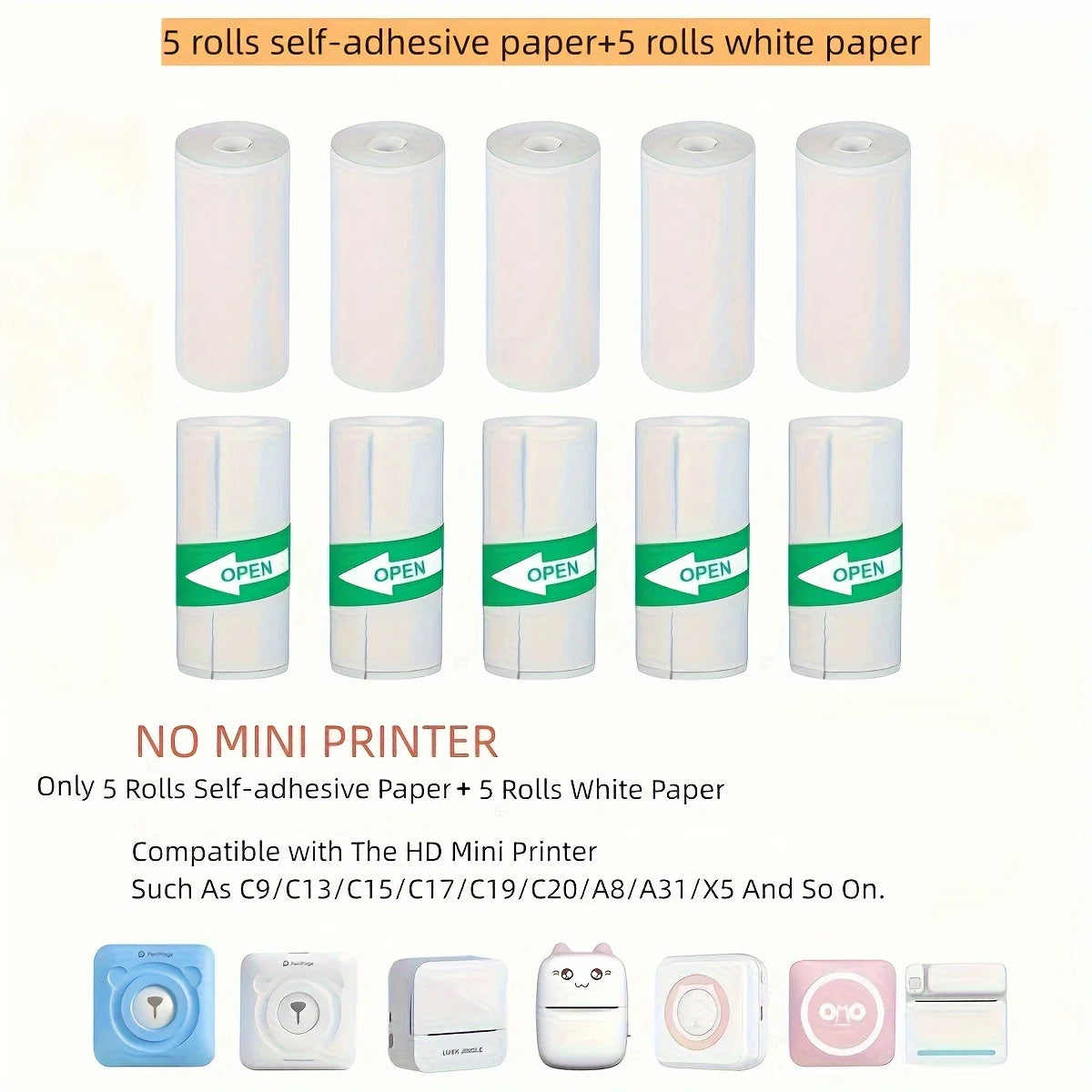 Thermal Paper for mini Printer