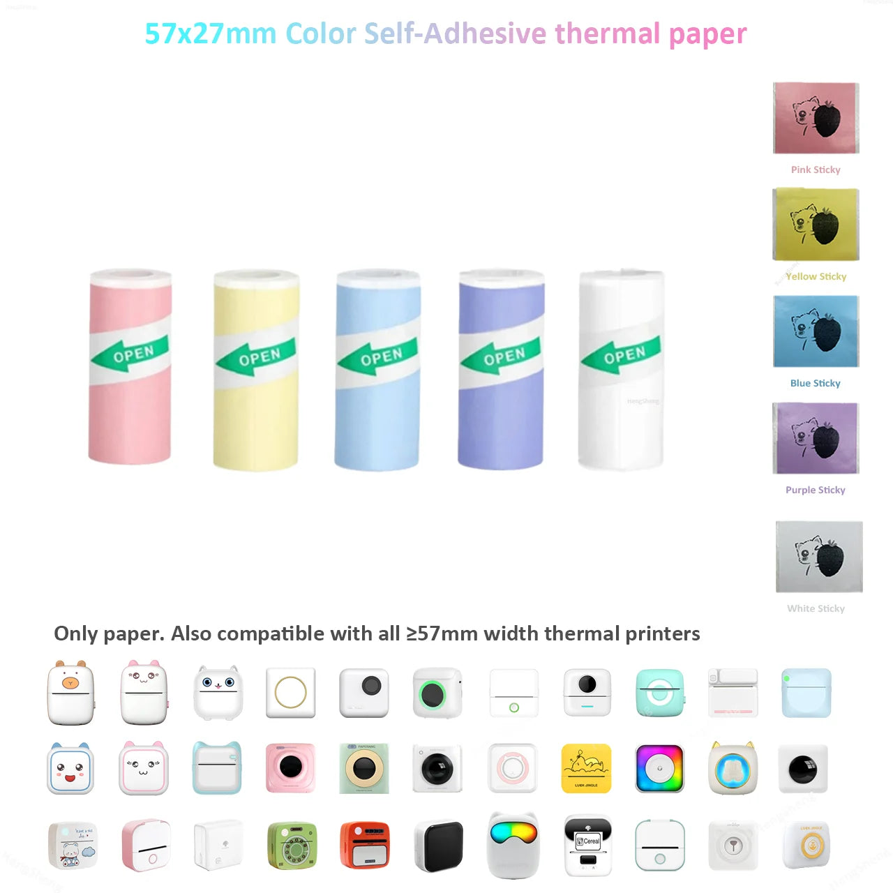 Thermal Paper for mini Printer
